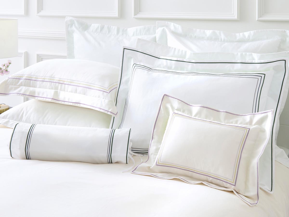 HOTEL LIKE INTERIOR 400TC Color Tracks / ホテルライクインテリア 400TC カラートラックス クッションカバー ブドワール （ベッド・寝具 > ベッドカバー・ベッドリネン） 11