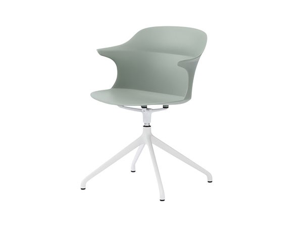 Smooth Round Chair With Arms