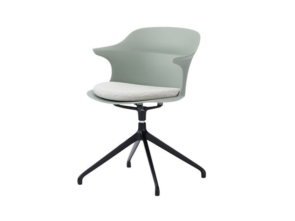 ENEN Smooth Round Chair With Arms / エネン スムーズラウンドチェア アーム付 （チェア・椅子 > ダイニングチェア） 4