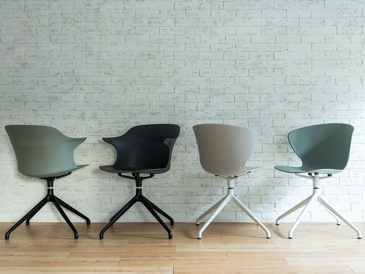 ENEN Smooth Round Chair With Arms / エネン スムーズラウンドチェア アーム付 （チェア・椅子 > ダイニングチェア） 18