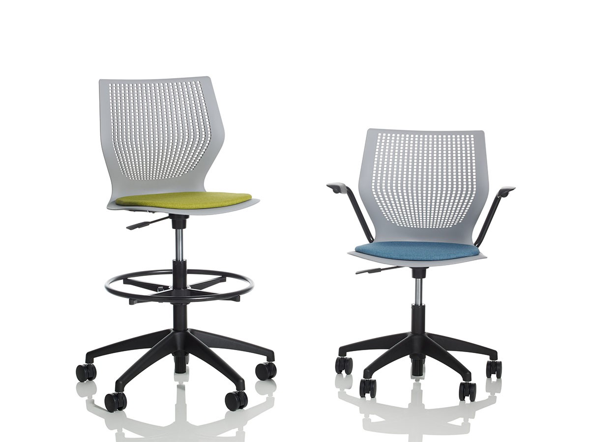 Knoll Office MultiGeneration High Task Chair / ノルオフィス マルチジェネレーション ハイタスクチェア 肘なし （チェア・椅子 > カウンターチェア・バーチェア） 11