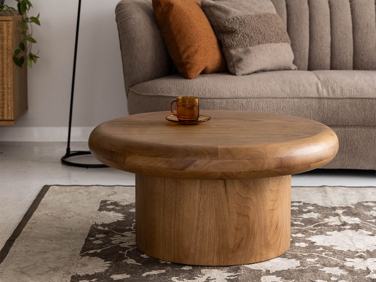 Knot antiques MUSH COFFEE TABLE / ノットアンティークス マッシュ コーヒーテーブル 直径80cm （テーブル > ローテーブル・リビングテーブル・座卓） 5