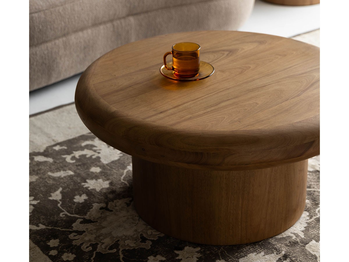 Knot antiques MUSH COFFEE TABLE / ノットアンティークス マッシュ コーヒーテーブル 直径80cm （テーブル > ローテーブル・リビングテーブル・座卓） 9