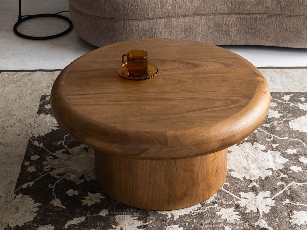 Knot antiques MUSH COFFEE TABLE / ノットアンティークス マッシュ コーヒーテーブル 直径80cm （テーブル > ローテーブル・リビングテーブル・座卓） 6