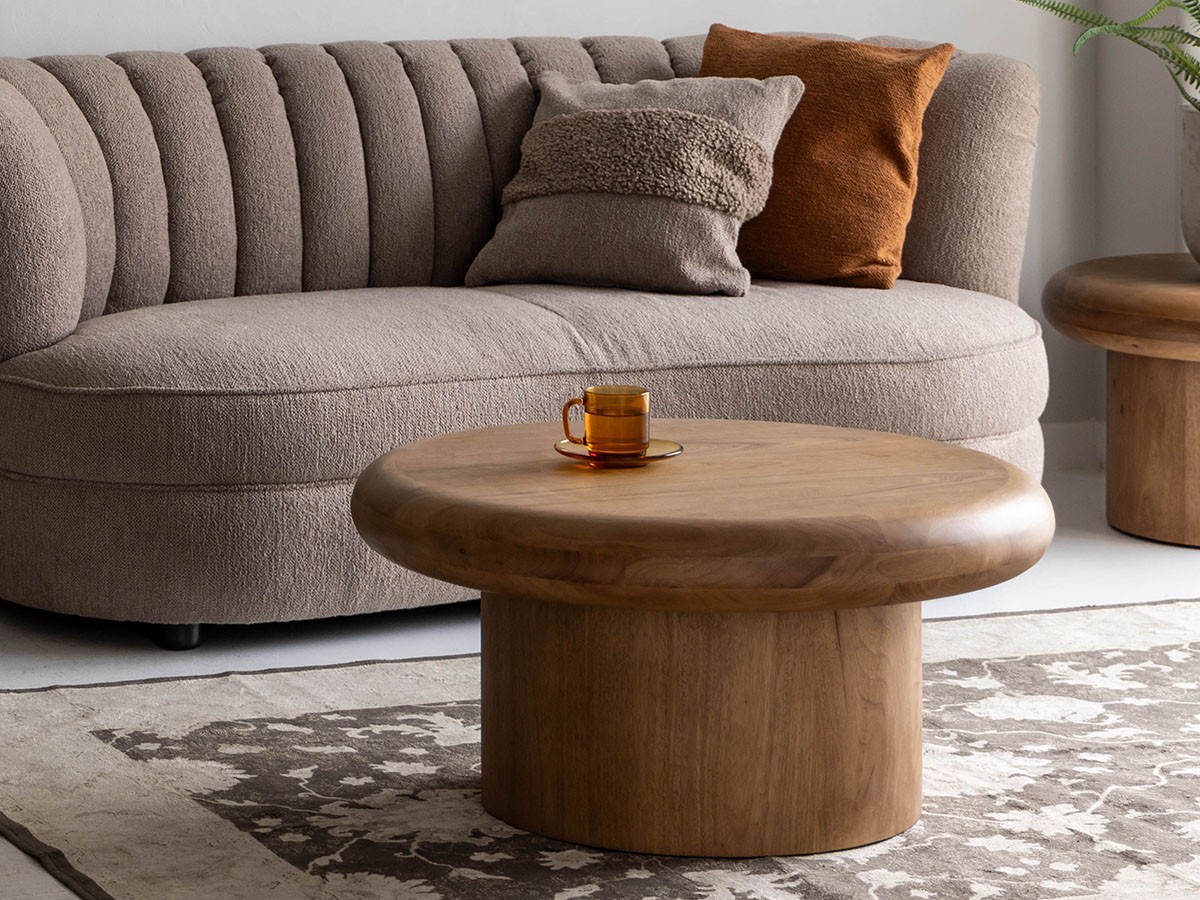 Knot antiques MUSH COFFEE TABLE / ノットアンティークス マッシュ コーヒーテーブル 直径80cm （テーブル > ローテーブル・リビングテーブル・座卓） 8