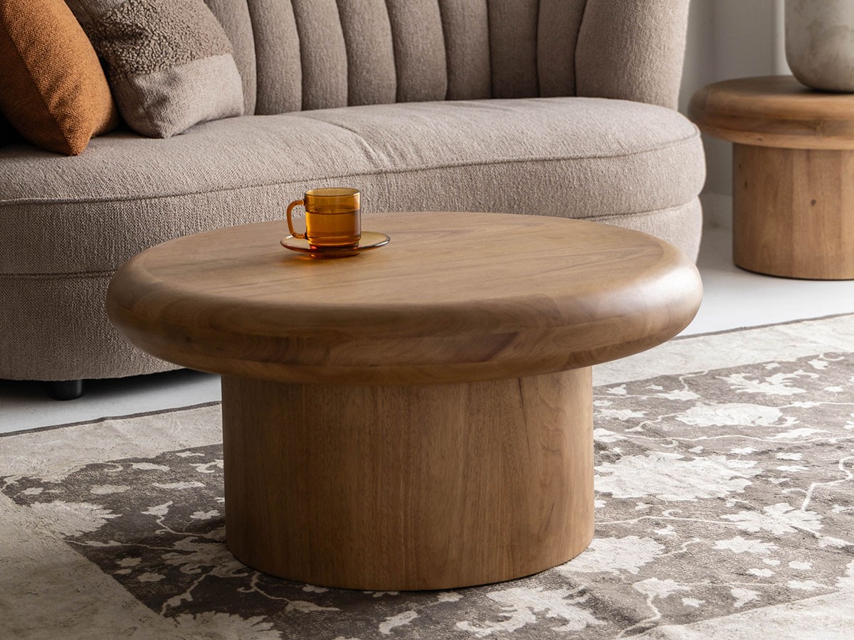Knot antiques MUSH COFFEE TABLE / ノットアンティークス マッシュ コーヒーテーブル 直径80cm （テーブル > ローテーブル・リビングテーブル・座卓） 10