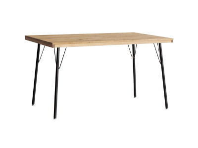 Easy Life MEATH DINING TABLE / イージーライフ ミース ダイニングテーブル クラフト天板 + No.5脚（アイアン脚）  - インテリア・家具通販【FLYMEe】