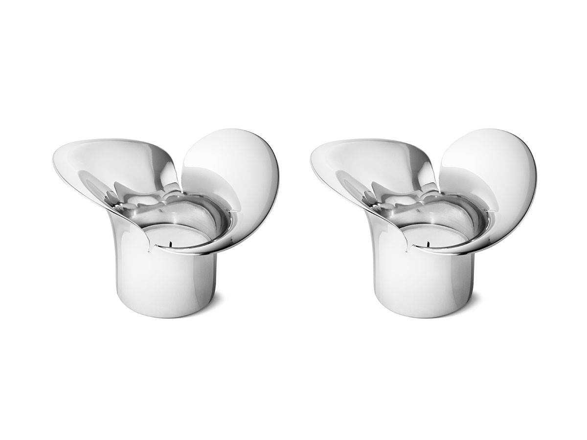 GEORG JENSEN BLOOM BOTANICA TEA LIGHT 2PCS / ジョージ ジェンセン ブルーム ボタニカ ティーライト キャンドルホルダー
2ピースセット （雑貨・その他インテリア家具 > キャンドルホルダー・キャンドルスタンド） 1