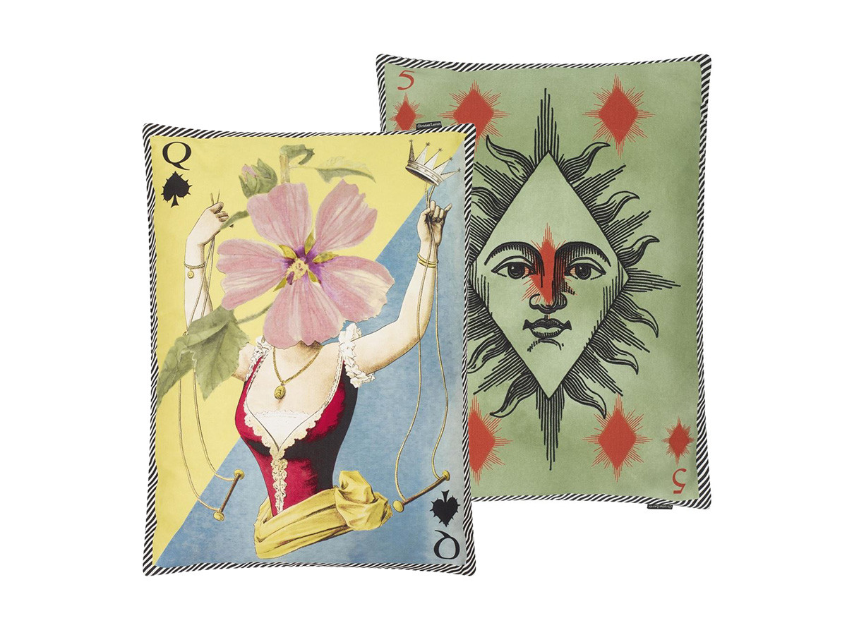 DESIGNERS GUILD Christian Lacroix Madame Fleur Printemps Cusion