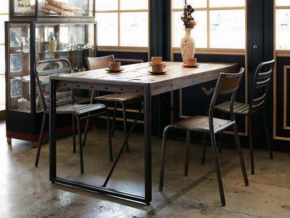 d-Bodhi FERUM INDUSTRIAL
DINING TABLE 1300 / ディーボディ フェルム インダストリアル ダイニングテーブル 幅130cm （テーブル > ダイニングテーブル） 3