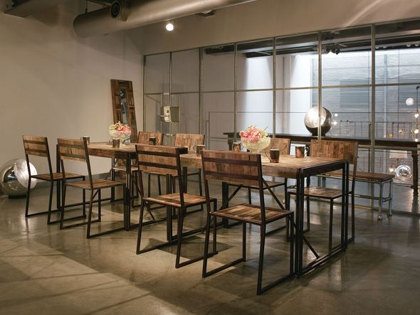 d-Bodhi FERUM INDUSTRIAL
DINING TABLE 1300 / ディーボディ フェルム インダストリアル ダイニングテーブル 幅130cm （テーブル > ダイニングテーブル） 5