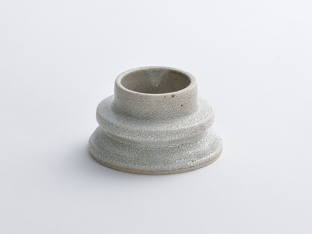 MISHIM POTTERY CREATION fractal cake plate + stand / ミシンポタリークリエイション フラクタル ケーキプレート + スタンド（ヒビ） （食器・テーブルウェア > 皿・プレート） 22