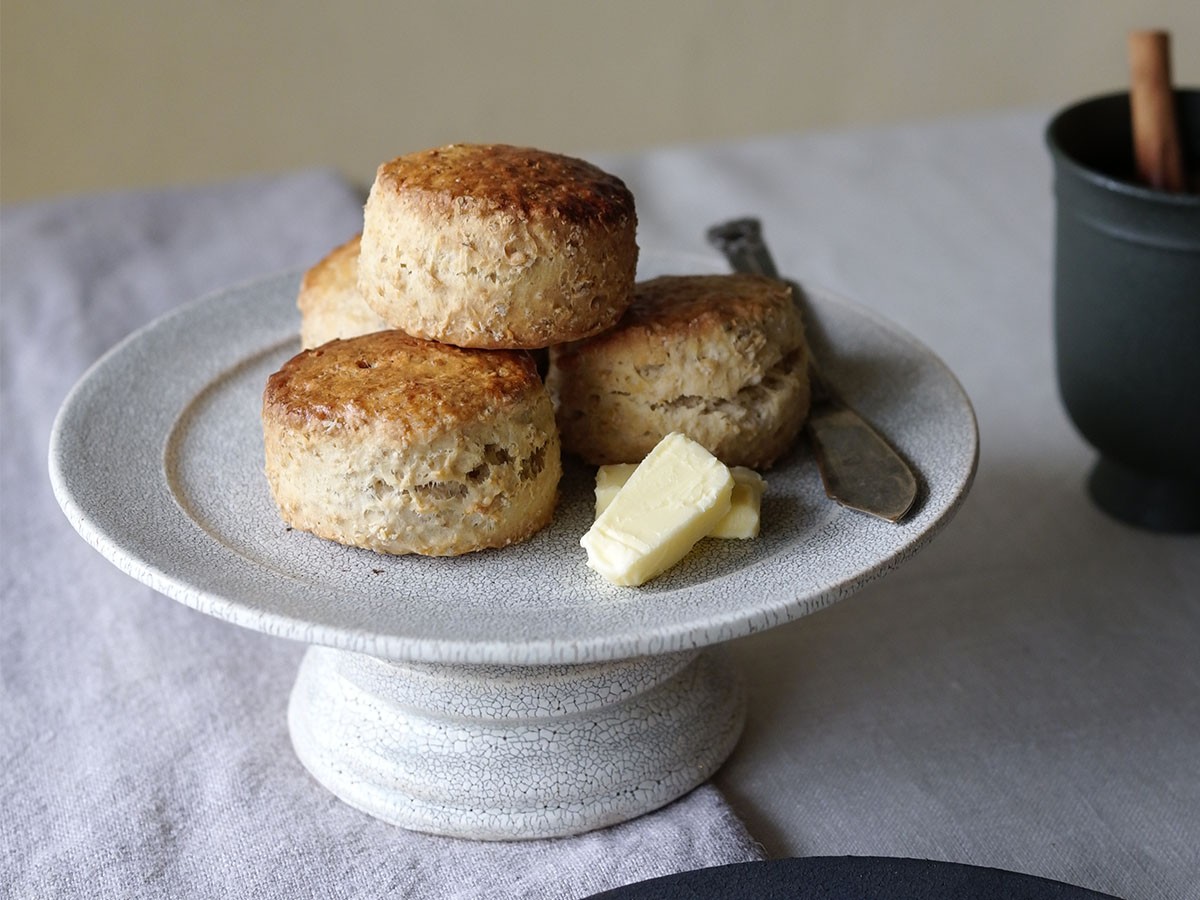 MISHIM POTTERY CREATION fractal cake plate + stand / ミシンポタリークリエイション フラクタル ケーキプレート + スタンド（ヒビ） （食器・テーブルウェア > 皿・プレート） 9