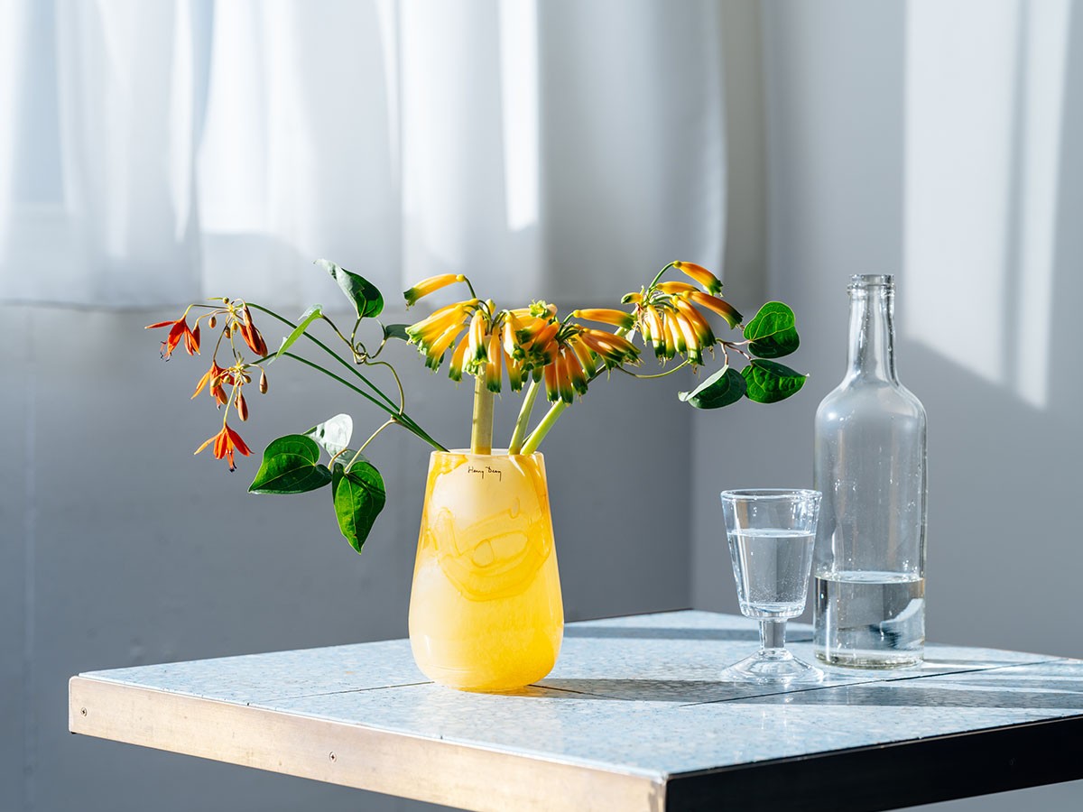 Henry Dean V.Stromboli XS / ヘンリーディーン V.ストロンボリ XS（アクアレルアンバー） （花器・プランター・グリーン > 花瓶・フラワーベース） 3