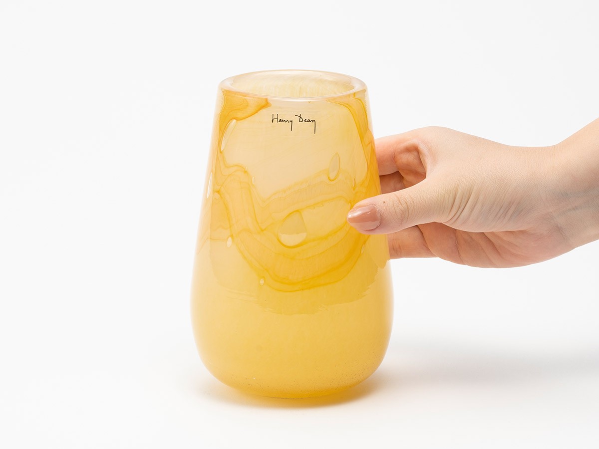 Henry Dean V.Stromboli XS / ヘンリーディーン V.ストロンボリ XS（アクアレルアンバー） （花器・プランター・グリーン > 花瓶・フラワーベース） 4