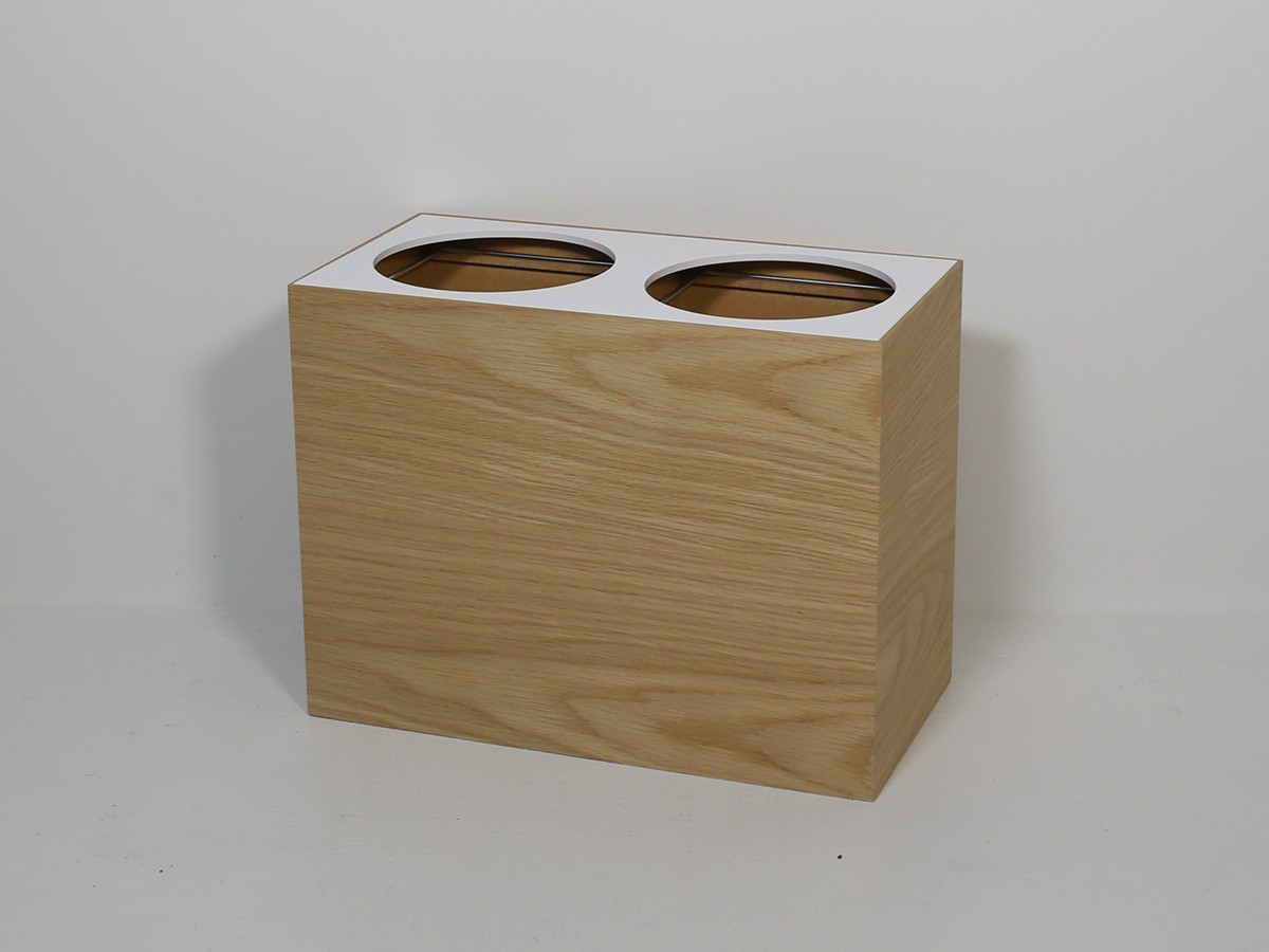 HOTEL*S ENSO DUST BOX W / ホテルズ エンソウ 分別ダストボックス W（旧仕様） （ごみ箱・玄関小物 > ごみ箱・ダストボックス） 5