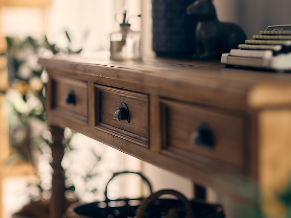 Knot antiques ORIZA DESK / ノットアンティークス オリザ デスク 幅150cm （デスク・机 > デスク・パソコンデスク・袖机） 4