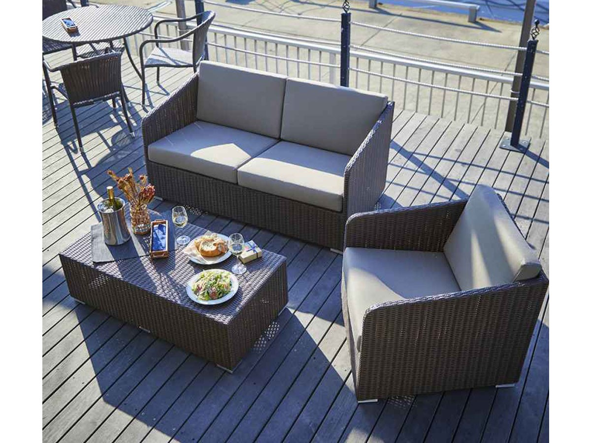 ABORD Garden Sofa / アボール 1人掛けガーデンソファ G107-1 （ガーデンファニチャー・屋外家具 > ガーデンソファ・アウトドアソファ） 3