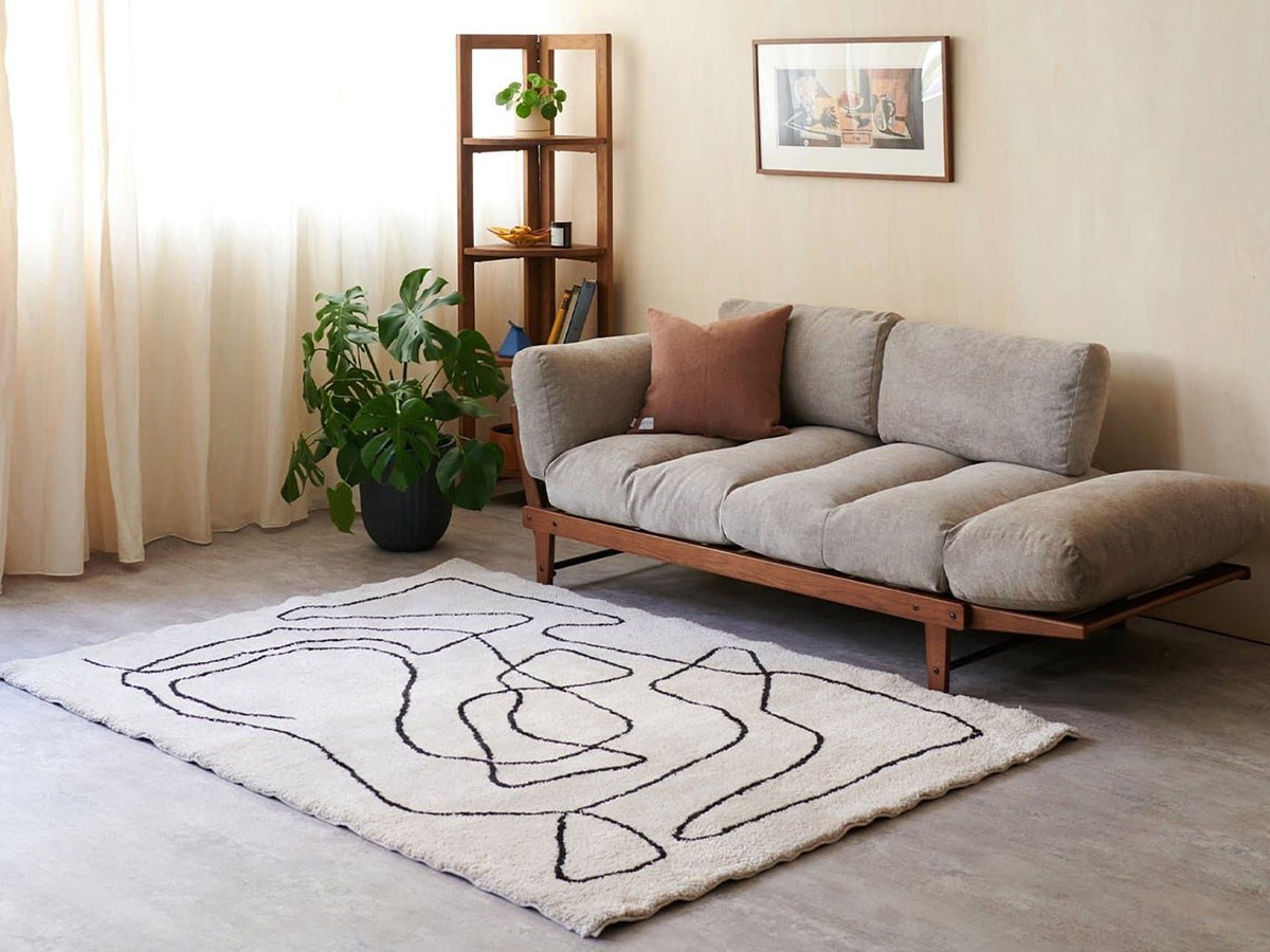 JOURNAL STANDARD FURNITURE FERNERO RUG / ジャーナルスタンダードファニチャー フェルネロ ラグ （ラグ・カーペット > ラグ・カーペット・絨毯） 5