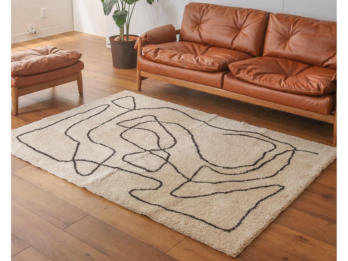 JOURNAL STANDARD FURNITURE FERNERO RUG / ジャーナルスタンダードファニチャー フェルネロ ラグ （ラグ・カーペット > ラグ・カーペット・絨毯） 7