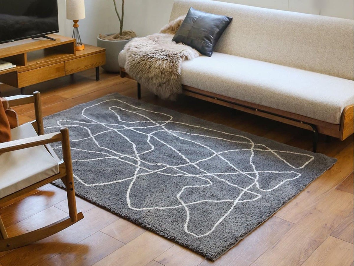 JOURNAL STANDARD FURNITURE FERNERO RUG / ジャーナルスタンダードファニチャー フェルネロ ラグ （ラグ・カーペット > ラグ・カーペット・絨毯） 17