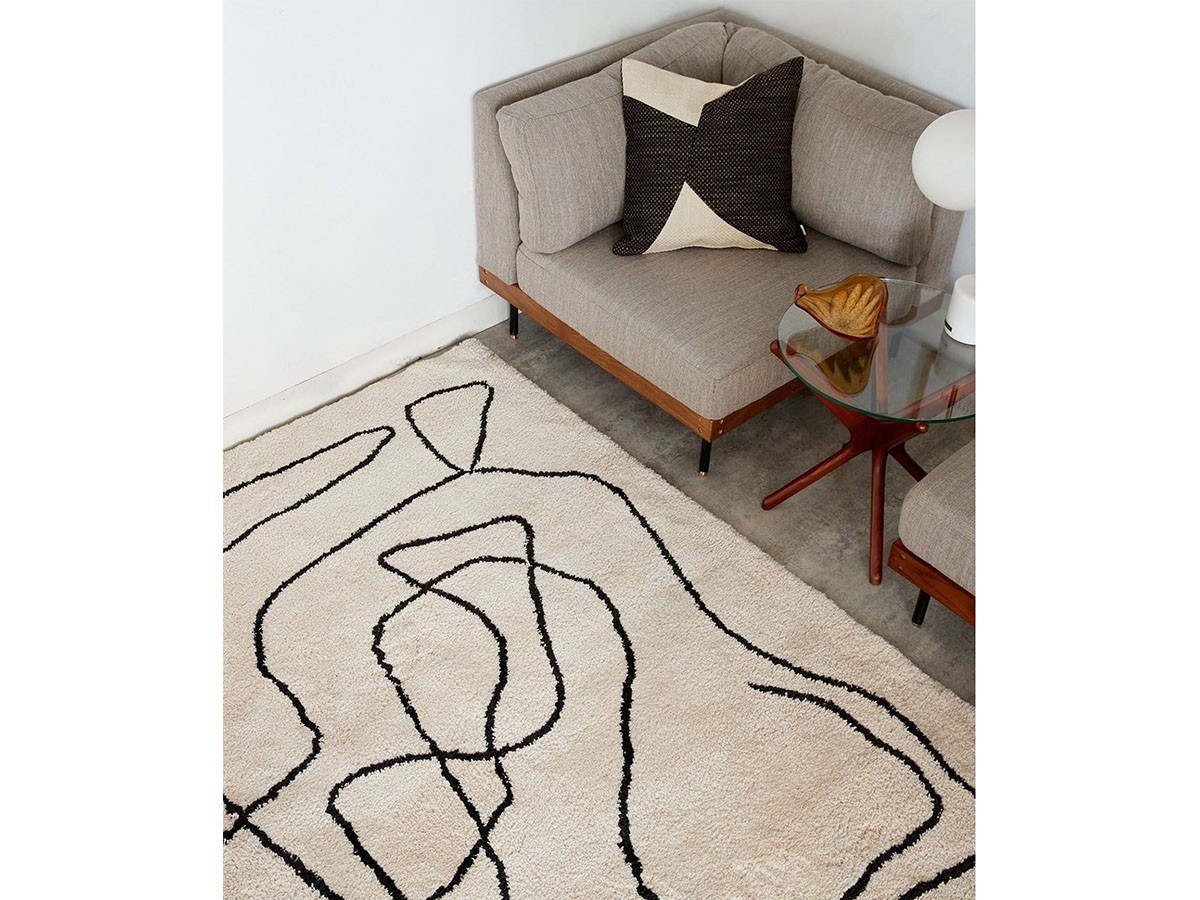 JOURNAL STANDARD FURNITURE FERNERO RUG / ジャーナルスタンダードファニチャー フェルネロ ラグ （ラグ・カーペット > ラグ・カーペット・絨毯） 10