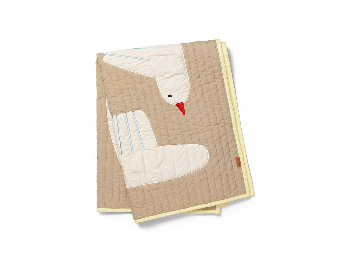 Ferm Living Bird Quilted Blanket / ファームリビング バード キルトブランケット / プレイマット （キッズ家具・ベビー用品 > キッズスペース） 2