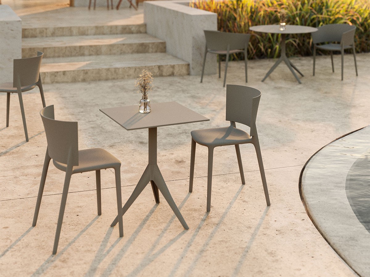 VONDOM AFRICA DINING CHAIR / ヴォンドーム アフリカ ダイニングチェア 65036 （チェア・椅子 > ダイニングチェア） 5