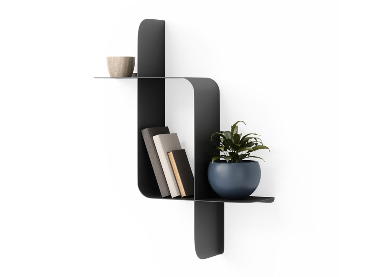 Umbra Montage Shelf  Metal / アンブラ モンタージュ シェルフ メタル 2点セット （収納家具 > 壁掛け収納） 13