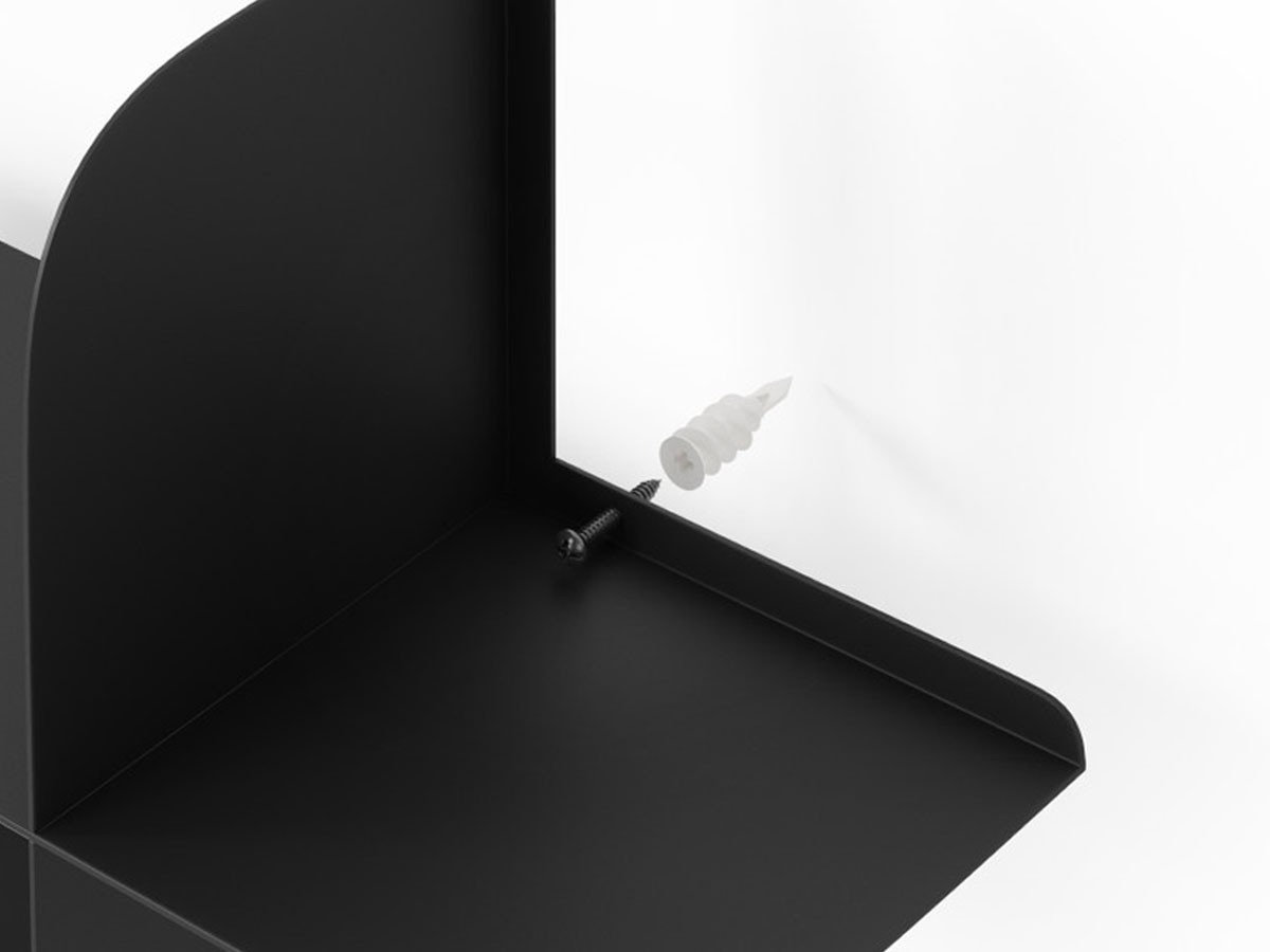 Umbra Montage Shelf  Metal / アンブラ モンタージュ シェルフ メタル 2点セット （収納家具 > 壁掛け収納） 33