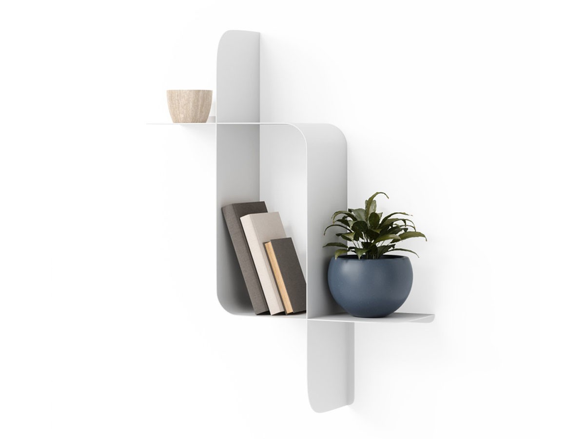 Umbra Montage Shelf  Metal / アンブラ モンタージュ シェルフ メタル 2点セット （収納家具 > 壁掛け収納） 11