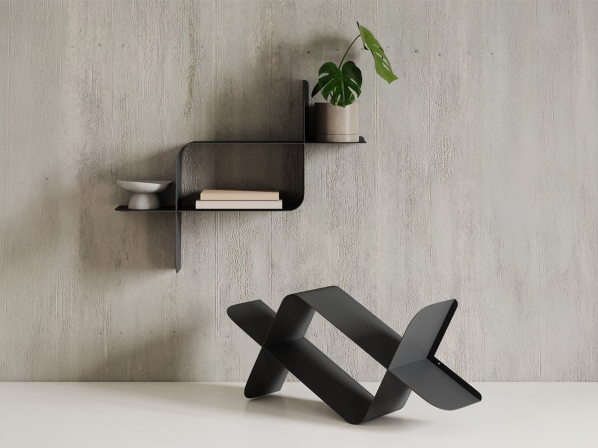 Umbra Montage Shelf  Metal / アンブラ モンタージュ シェルフ メタル 2点セット （収納家具 > 壁掛け収納） 10