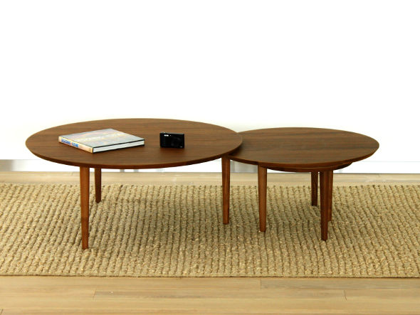 TAKANO MOKKOU BALLOON LIVING TABLE / 高野木工 バルーン リビングテーブル 90-3枚（ウォルナット） （テーブル > ローテーブル・リビングテーブル・座卓） 11