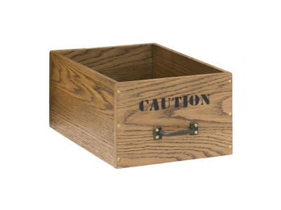 JOURNAL STANDARD FURNITURE BOND WOOD BOX CAUTION / ジャーナル