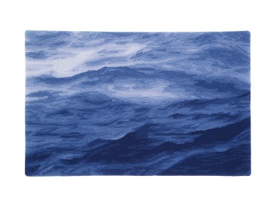 美品 山形緞通 ken okuyama NAMI Dark Blue 16.5万 美品 山形緞通 ken okuyama NAMI Dark Blue 16.5万 UMI – Dark