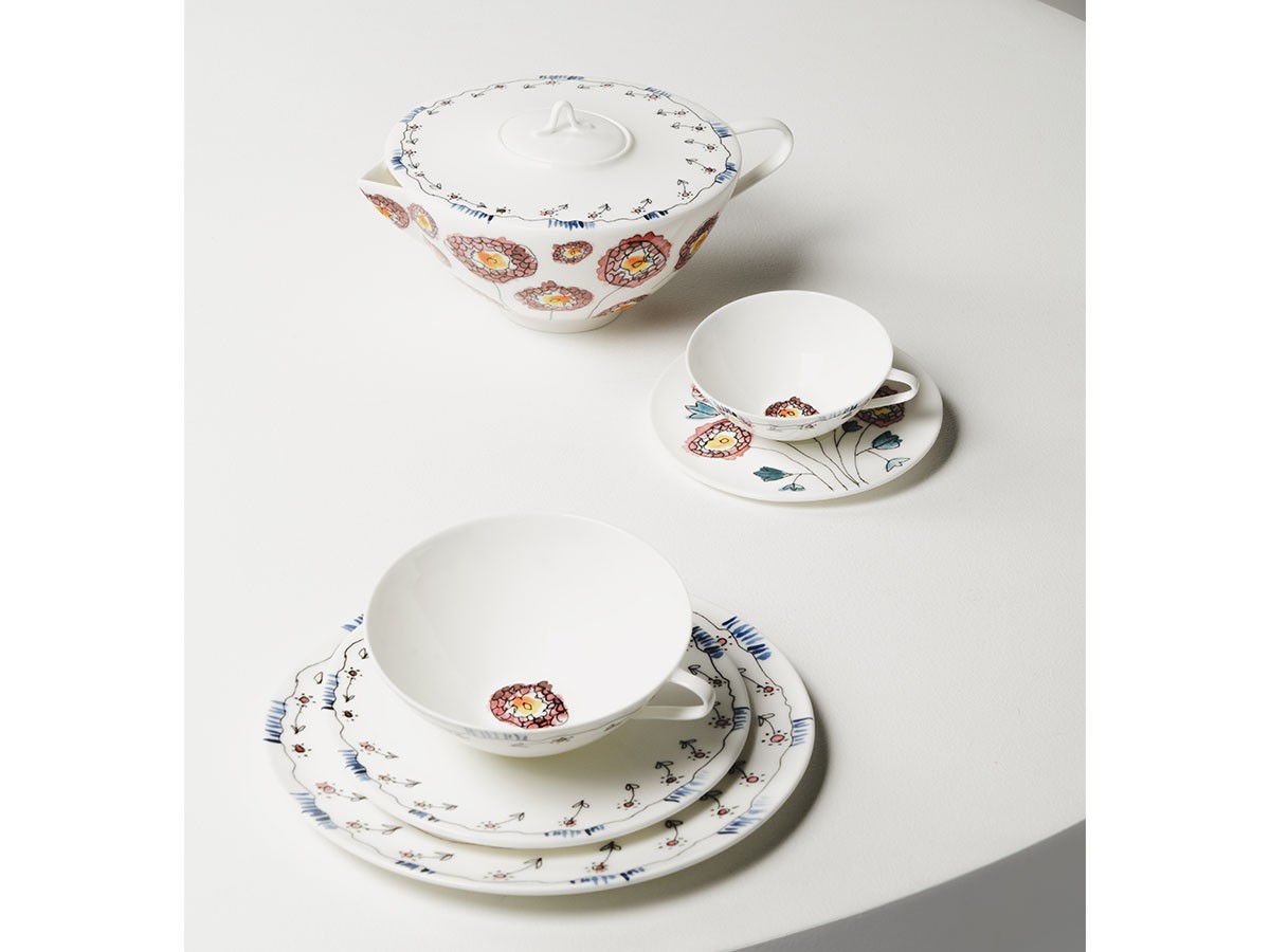 MIDNIGHT FLOWERS by MARNI
Starter Plate Anemone Milk / ミッドナイトフラワーズ バイ マルニ
スタータープレート アネモネミルク 24cm （食器・テーブルウェア > 皿・プレート） 6