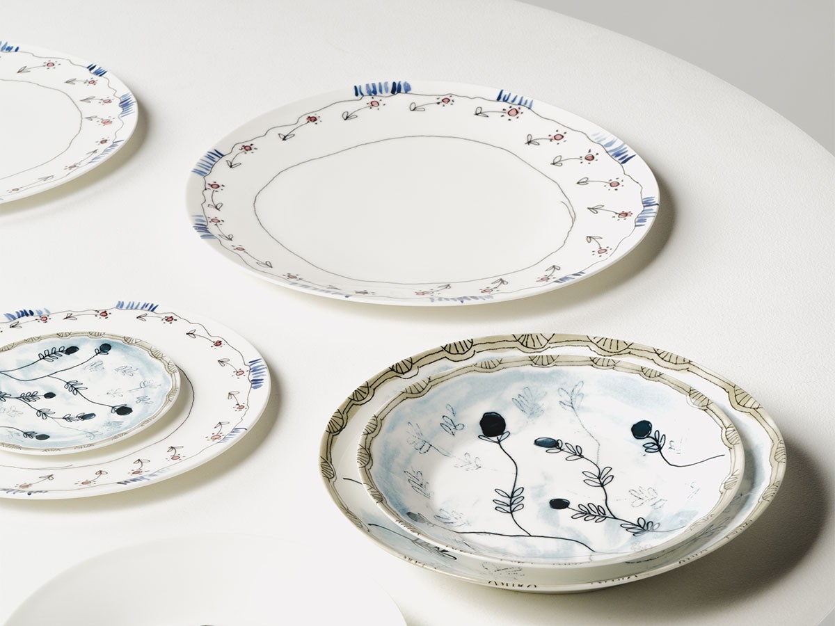 MIDNIGHT FLOWERS by MARNI
Starter Plate Anemone Milk / ミッドナイトフラワーズ バイ マルニ
スタータープレート アネモネミルク 24cm （食器・テーブルウェア > 皿・プレート） 5