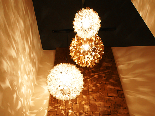 KAJA Shell Flower Lamp / カジャ シェル フラワーランプ Lサイズ （ライト・照明 > ペンダントライト） 8