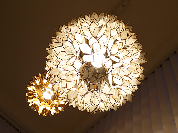 KAJA Shell Flower Lamp / カジャ シェル フラワーランプ Lサイズ （ライト・照明 > ペンダントライト） 10