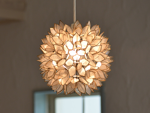 KAJA Shell Flower Lamp / カジャ シェル フラワーランプ Lサイズ （ライト・照明 > ペンダントライト） 15