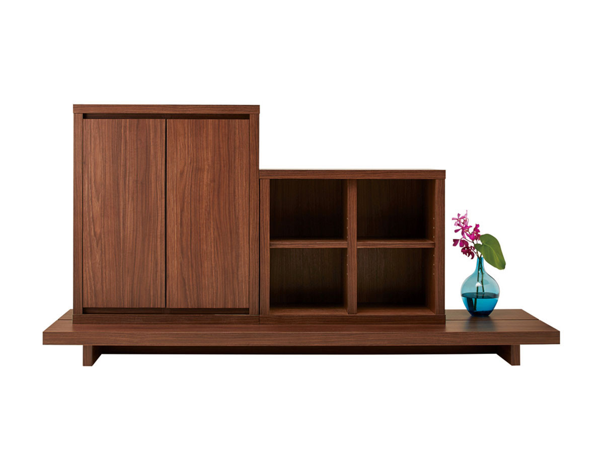 CABINET + OPEN SHELF / キャビネット + オープンシェルフ #25651 （収納家具 > ラック・シェルフ） 1