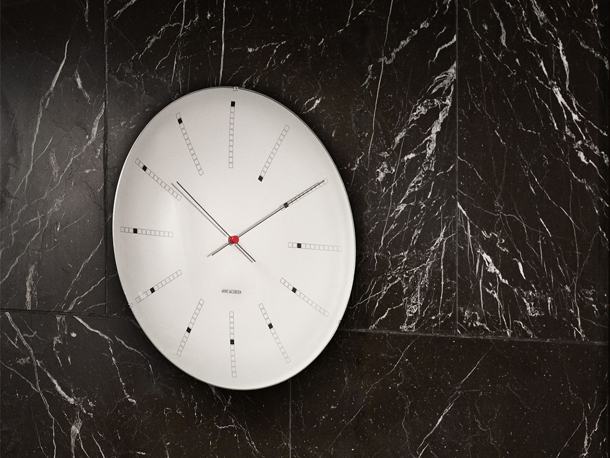ARNE JACOBSEN
Bankers Wall Clock / アルネ・ヤコブセン
バンカーズ ウォールクロック 直径21cm （時計 > 壁掛け時計） 9