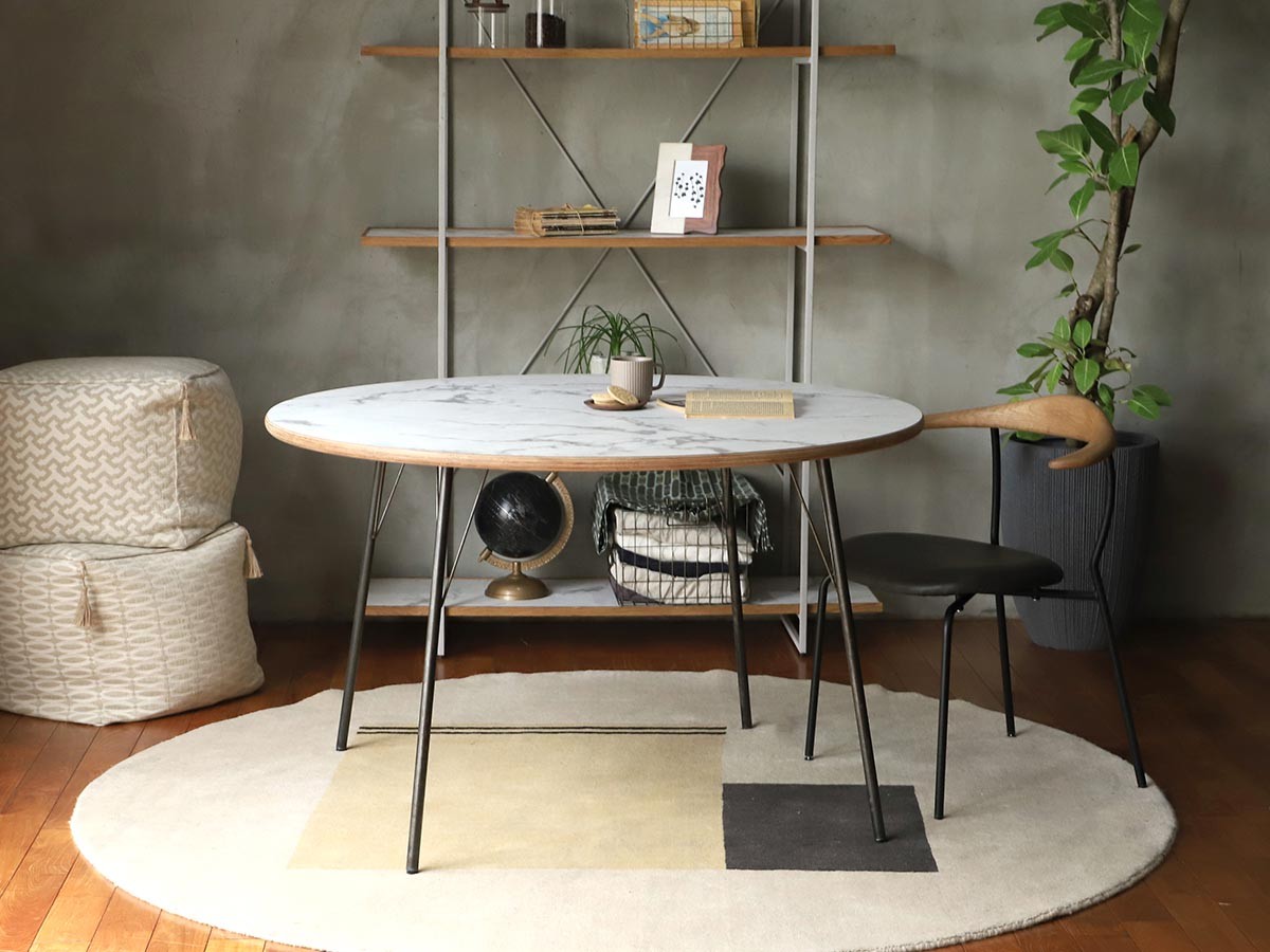 a.depeche CANTY round table 1200 / アデペシュ キャンティ ラウンドテーブル 1200 スチールレッグ 001 （テーブル > ダイニングテーブル） 3