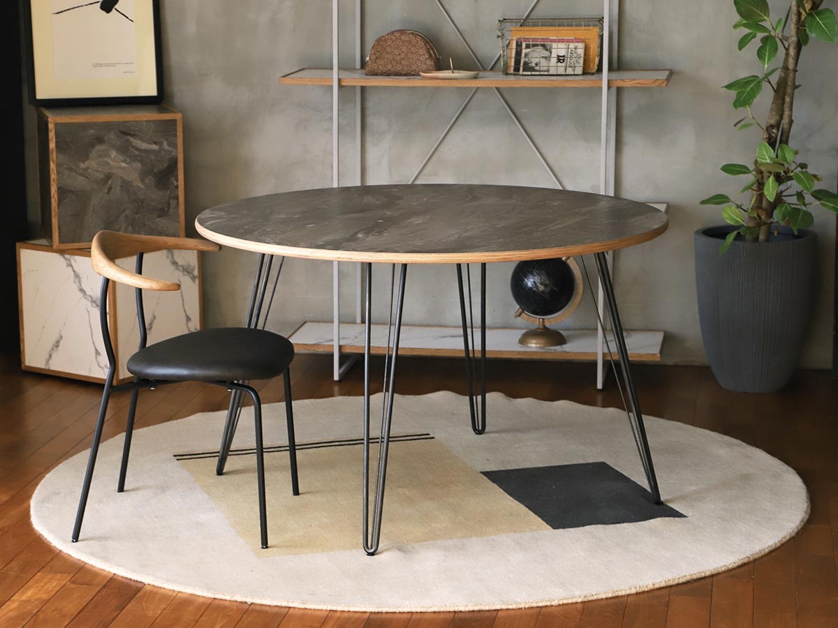 a.depeche CANTY round table 1200 / アデペシュ キャンティ ラウンドテーブル 1200 スチールレッグ 001 （テーブル > ダイニングテーブル） 7