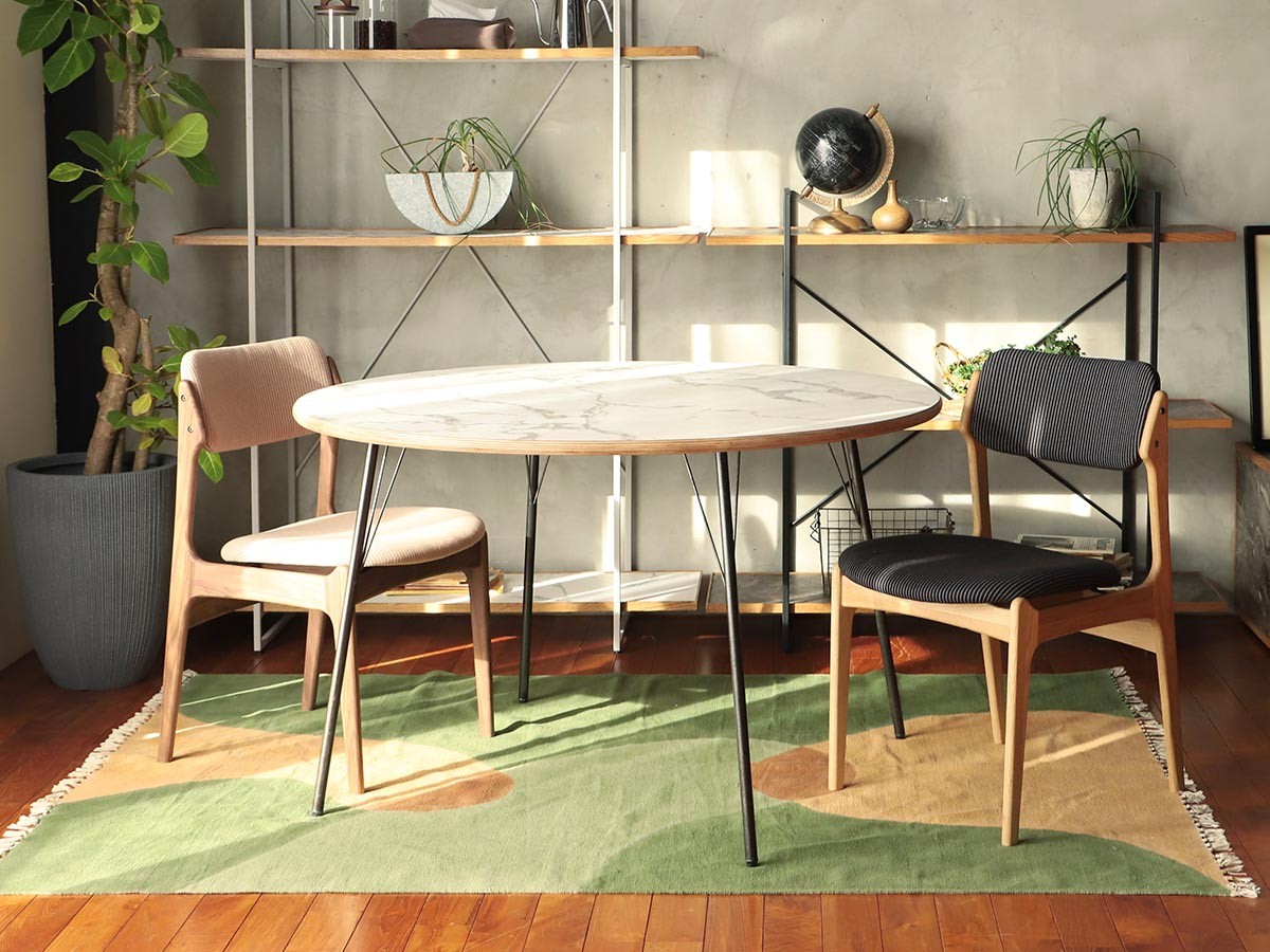 a.depeche CANTY round table 1200 / アデペシュ キャンティ ラウンドテーブル 1200 スチールレッグ 001 （テーブル > ダイニングテーブル） 4