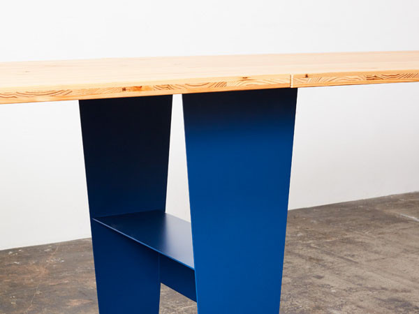 FIEL Takeshi + Table Top / フィール タケシ レッグ × 3 + テーブルトップL × 2（連結） （テーブル > ミーティング・会議用テーブル） 7