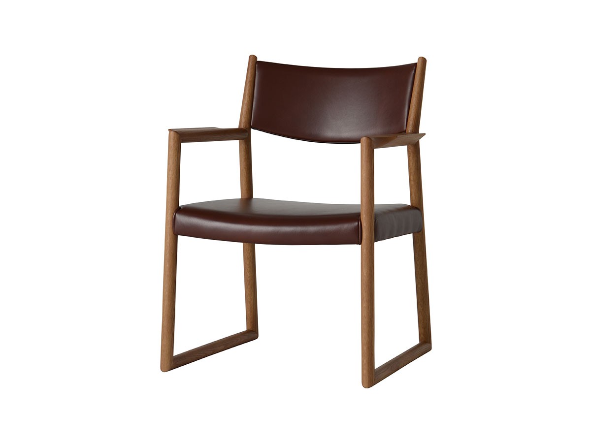 日進木工 SLOW Living Dining Armchair / にっしんもっこう スロウ リビングダイニング アームチェア (チェア・椅子 > ダイニングチェア) 1