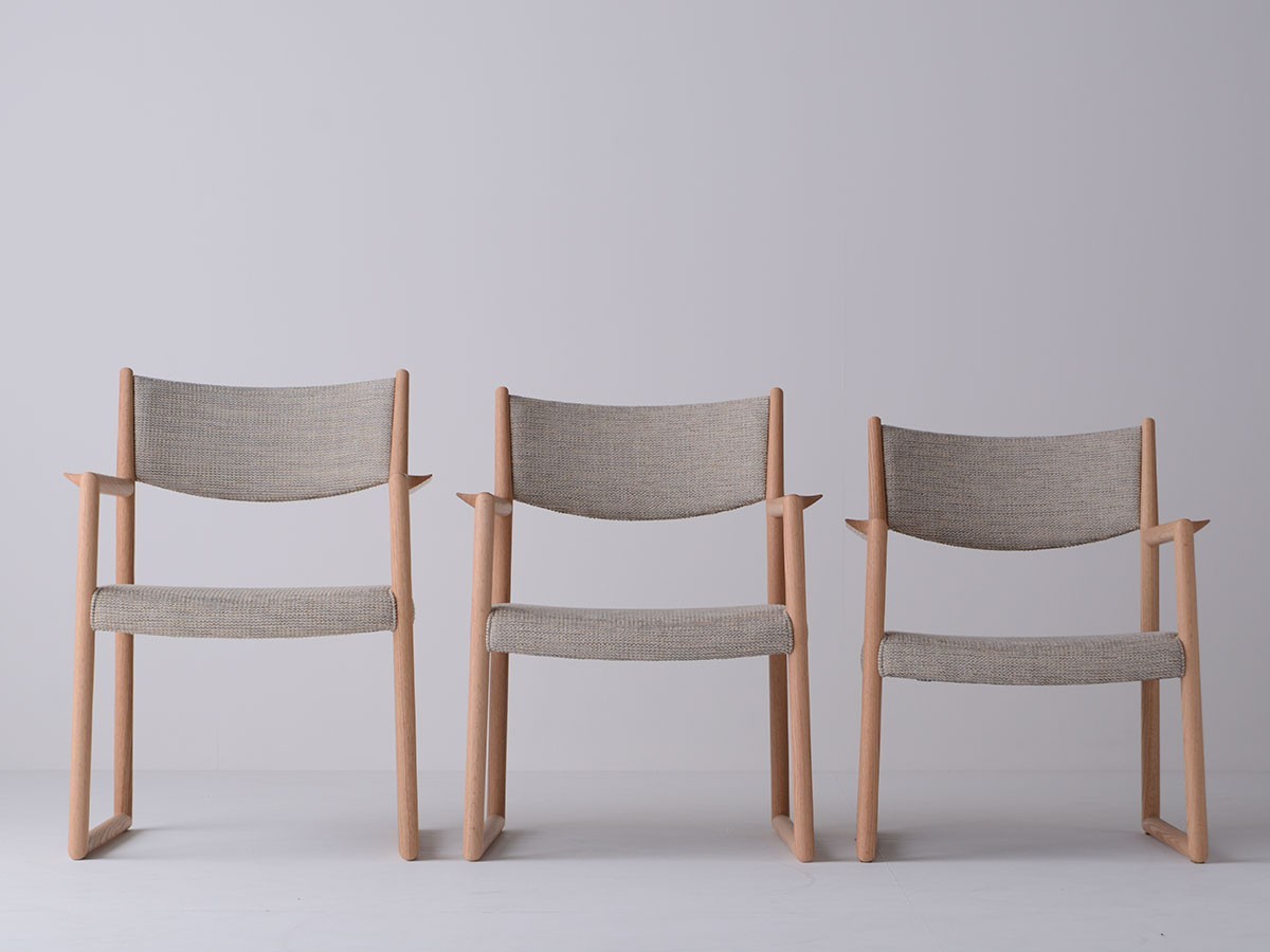 日進木工 SLOW Living Dining Armchair / にっしんもっこう スロウ リビングダイニング アームチェア （チェア・椅子 > ダイニングチェア） 10
