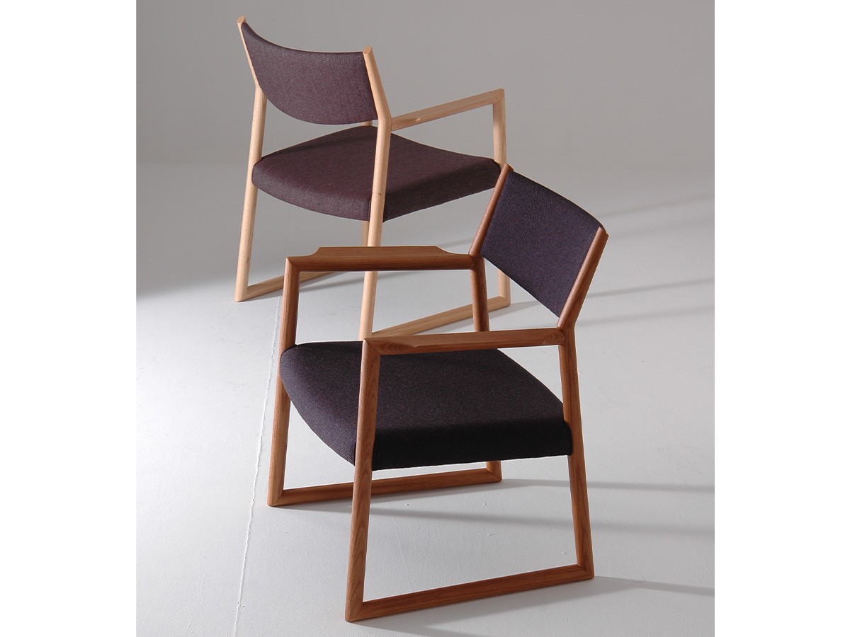 日進木工 SLOW Living Dining Armchair / にっしんもっこう スロウ リビングダイニング アームチェア （チェア・椅子 > ダイニングチェア） 13