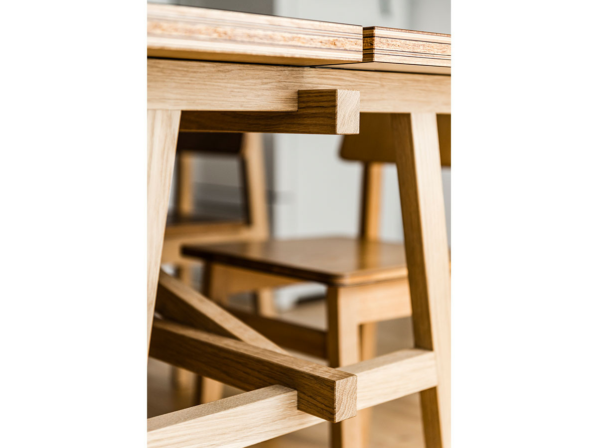 FLANGE plywood TABLE-04 / フランジ プライウッド テーブル 04 （テーブル > ミーティング・会議用テーブル） 6